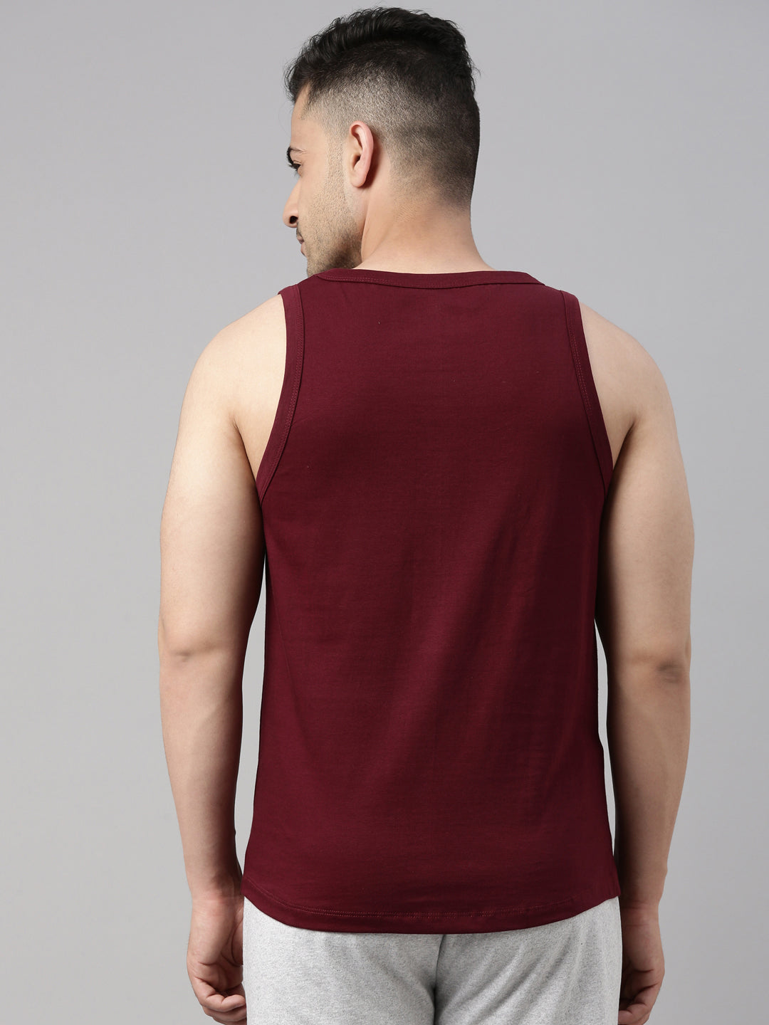 Explore Sleeveless T Shirt Vest Bushirt
