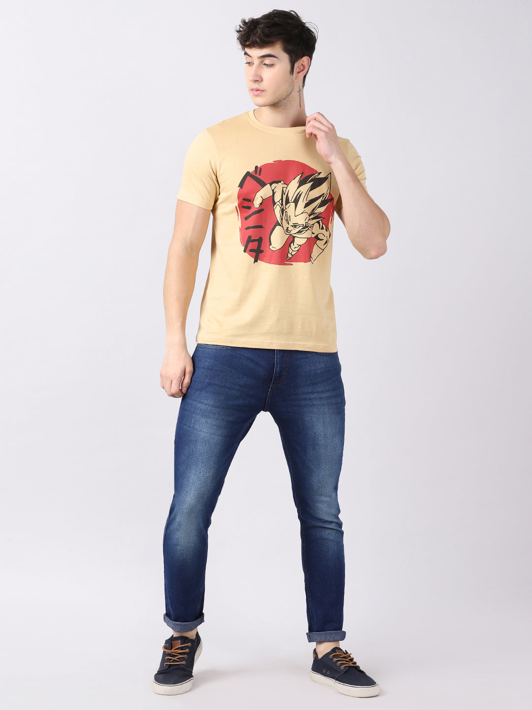 Super Saiyan, Dragon Ball Anime T-Shirt Graphic T-Shirts Bushirt