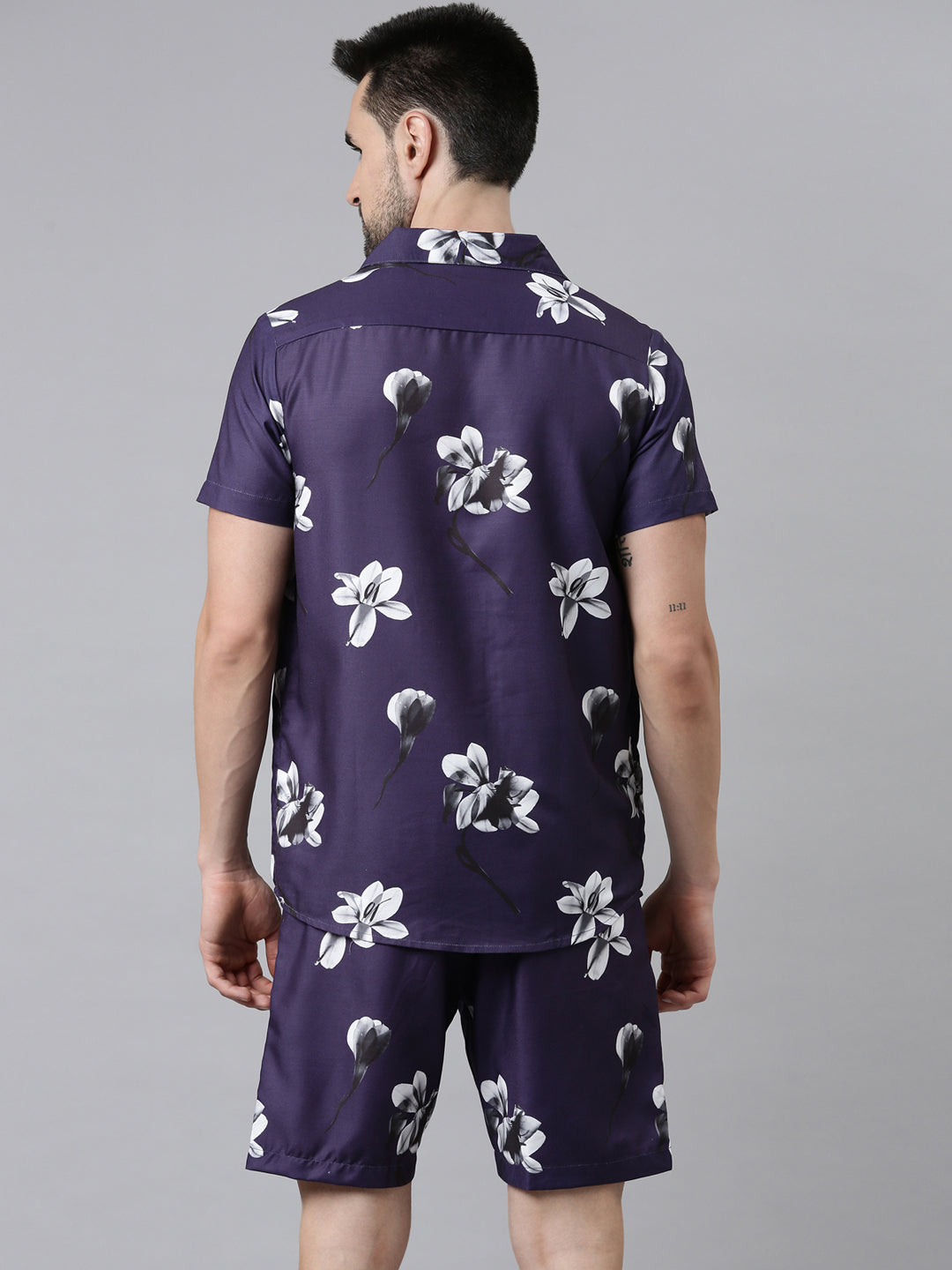 Cosmos Purple Co-Ords Co-Ords Bushirt