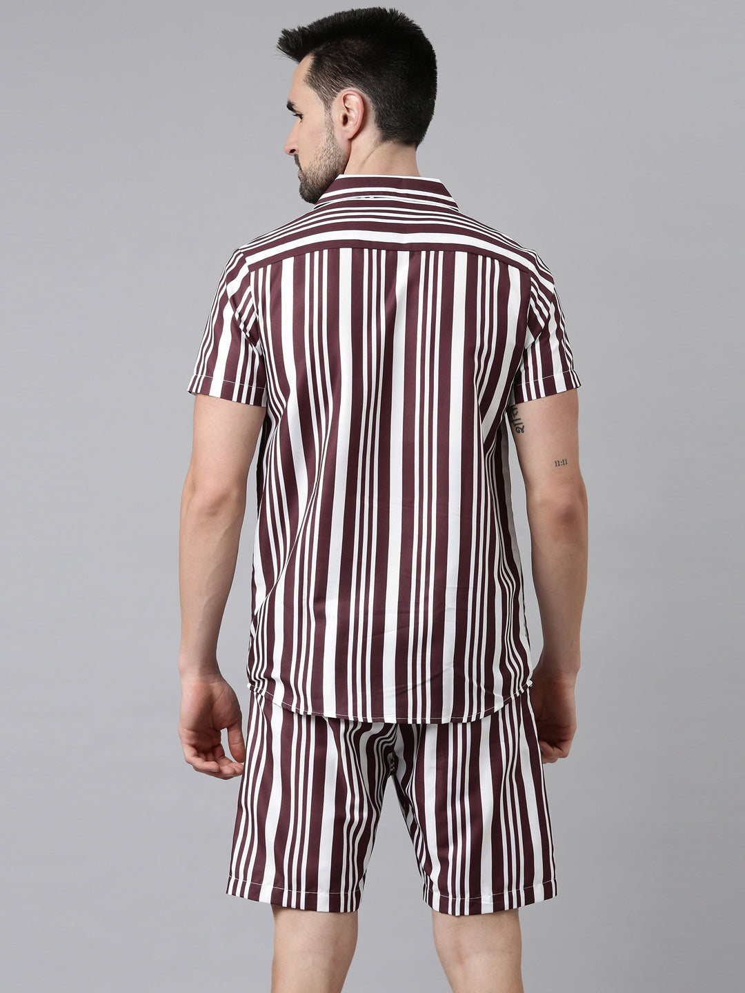 Spruce Wine Co-Ords Co-Ords Bushirt