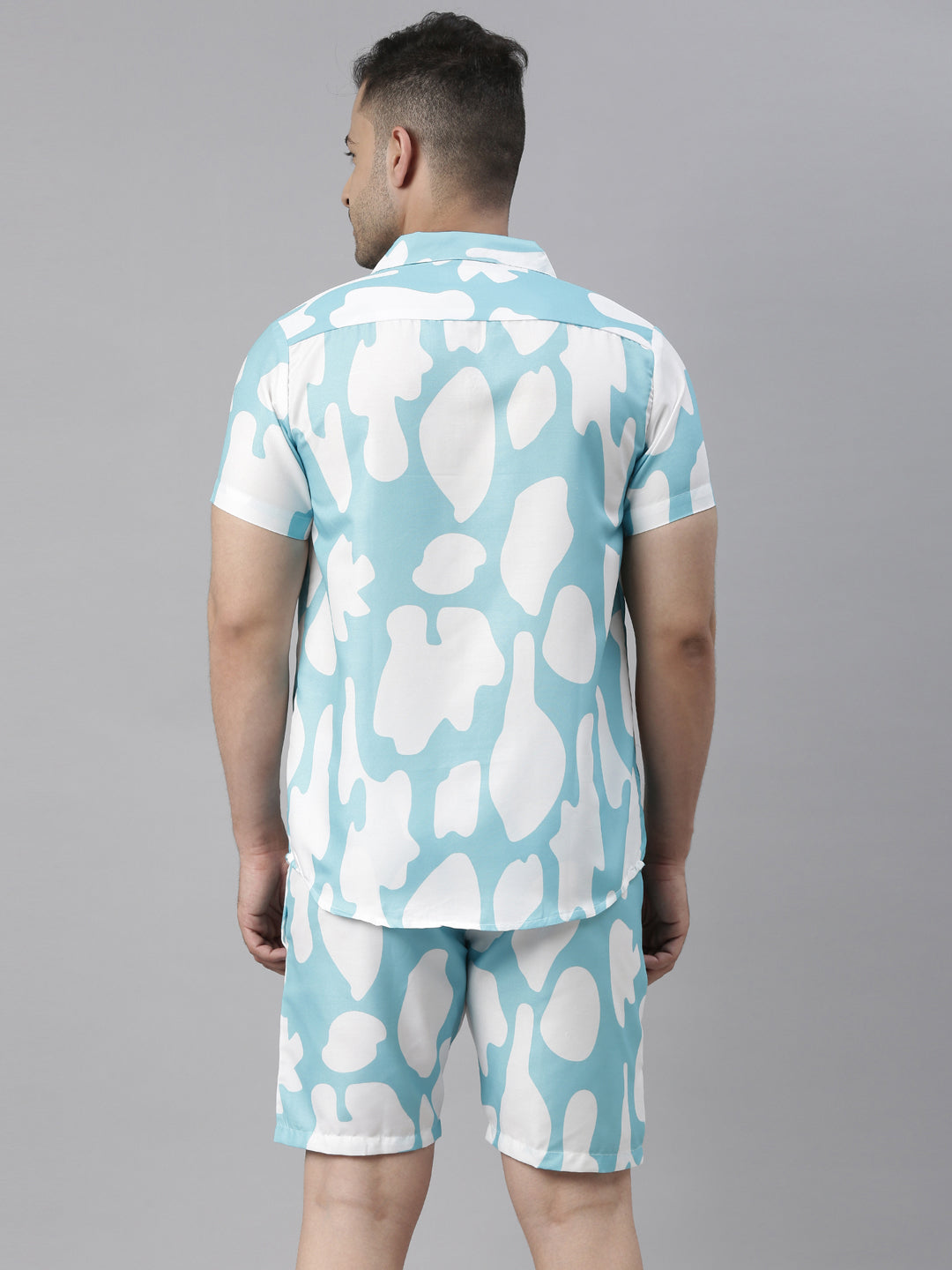 Blue Cloud Night Suits Co-Ords Bushirt