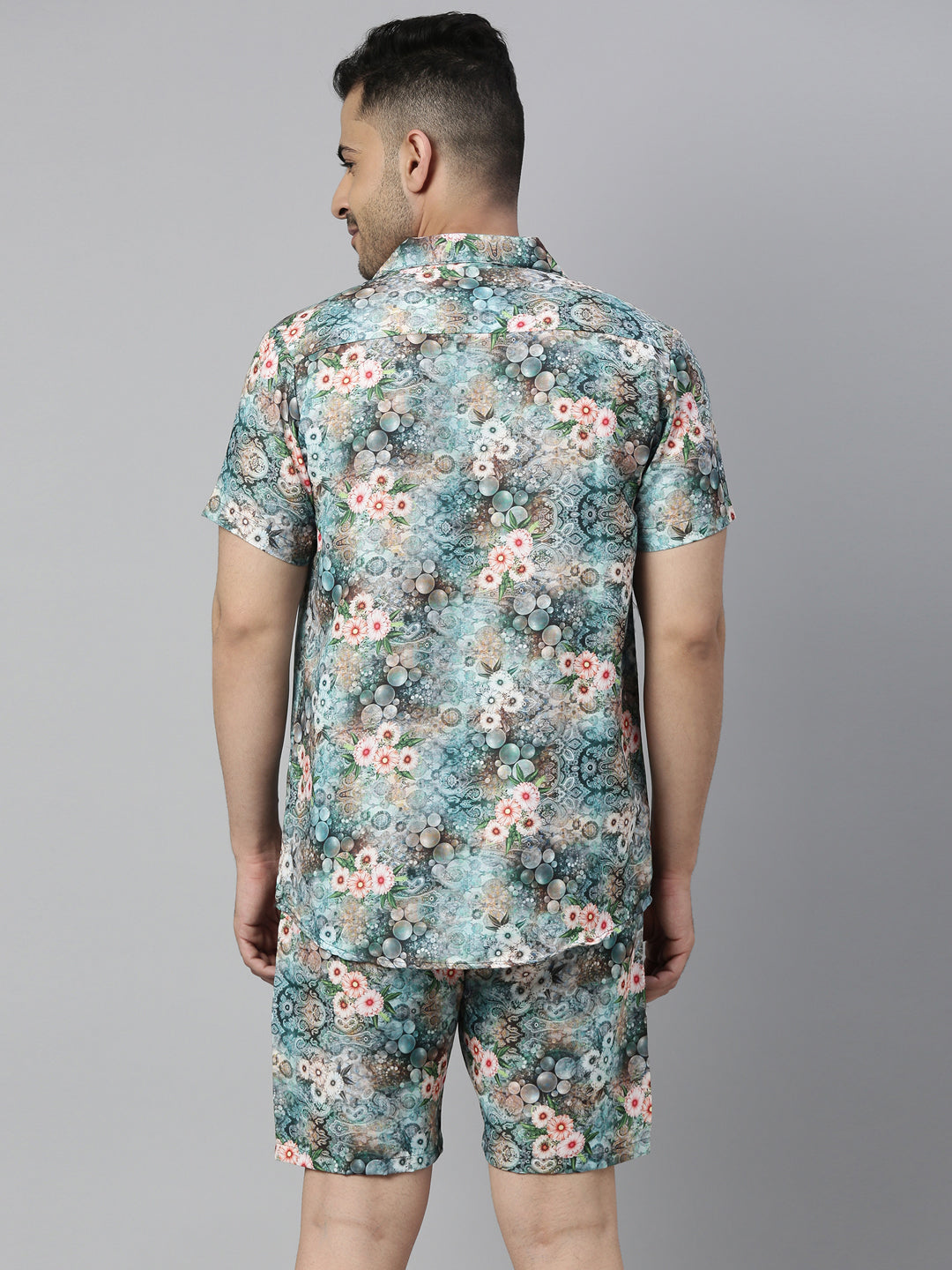 Bloom Blue Co-Ords Co-Ords Bushirt