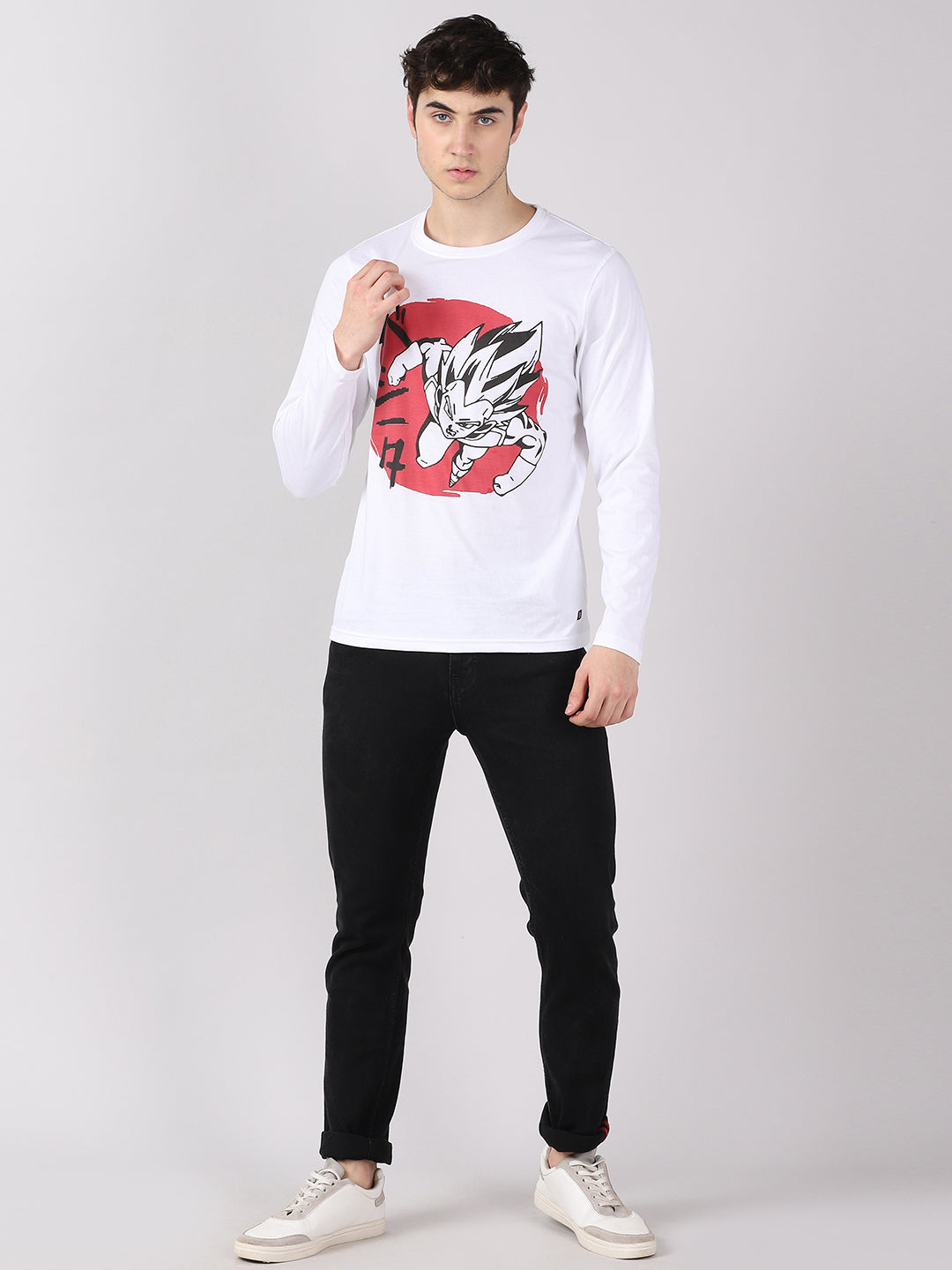 Super Saiyan -  Dragon Ball Anime T-Shirt Full Sleeves Bushirt