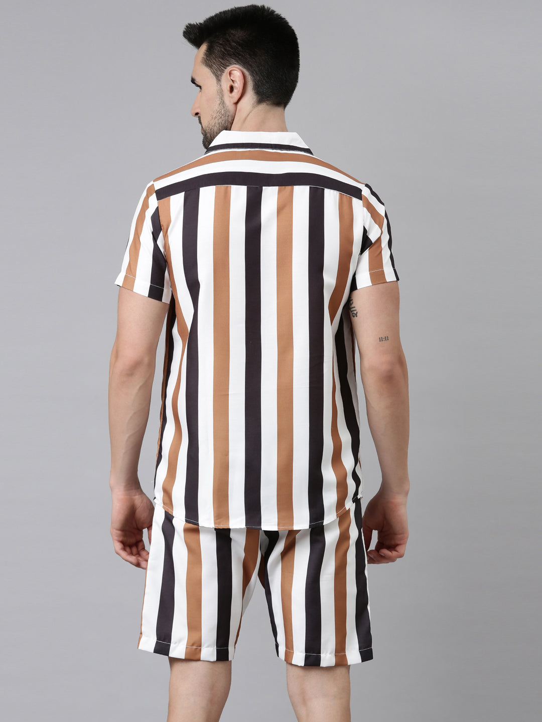 Spruce Brown Co-Ords Co-Ords Bushirt