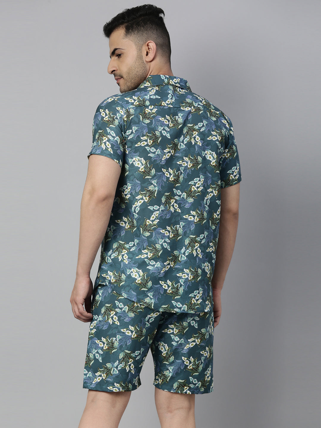 Tropical Blue Co-Ords Co-Ords Bushirt