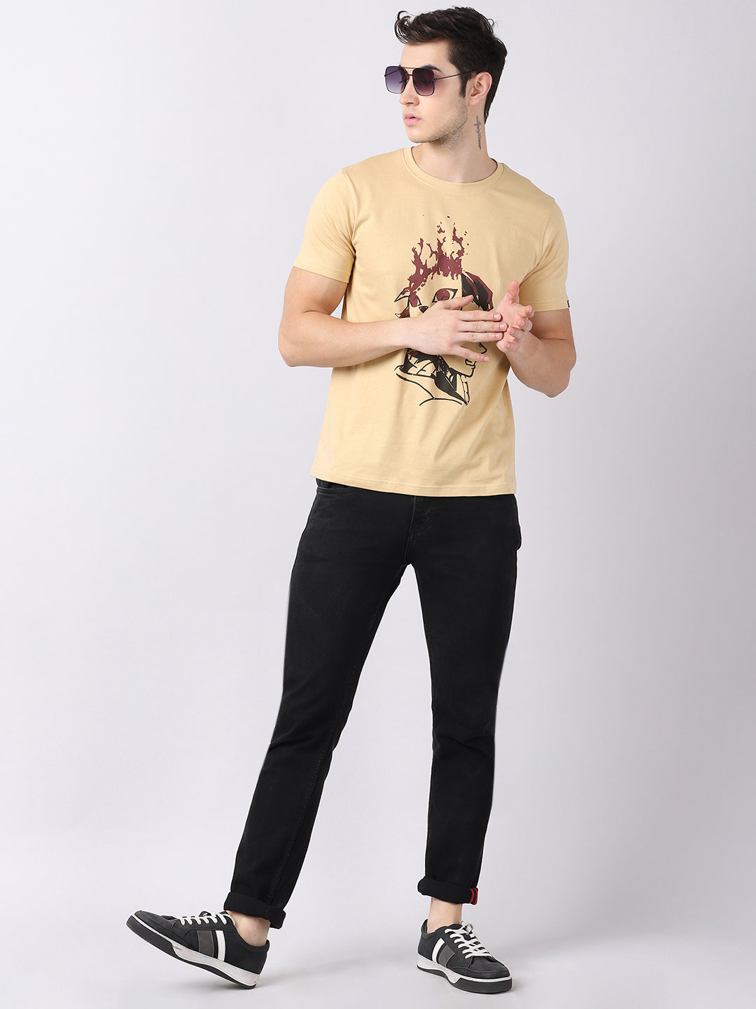 Kamado Tanjirou Kimetsu Anime T-Shirt Graphic T-Shirts Bushirt