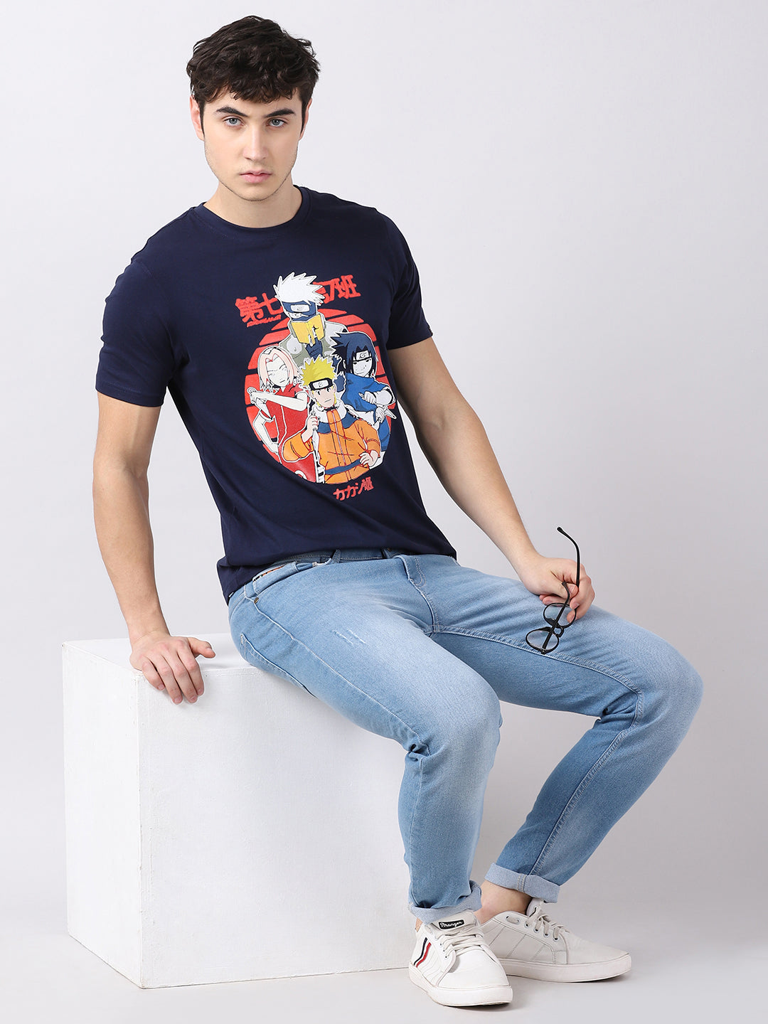 Time Seven Naruto Kid's Varsity Anime T-Shirt Graphic T-Shirts Bushirt