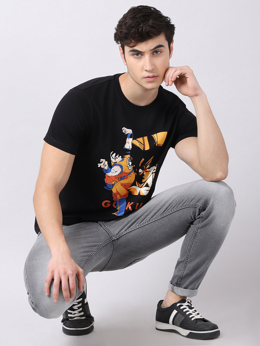 Dragon Ball Fighter Z Super Saiyan Goku Anime T-Shirt Graphic T-Shirts Bushirt