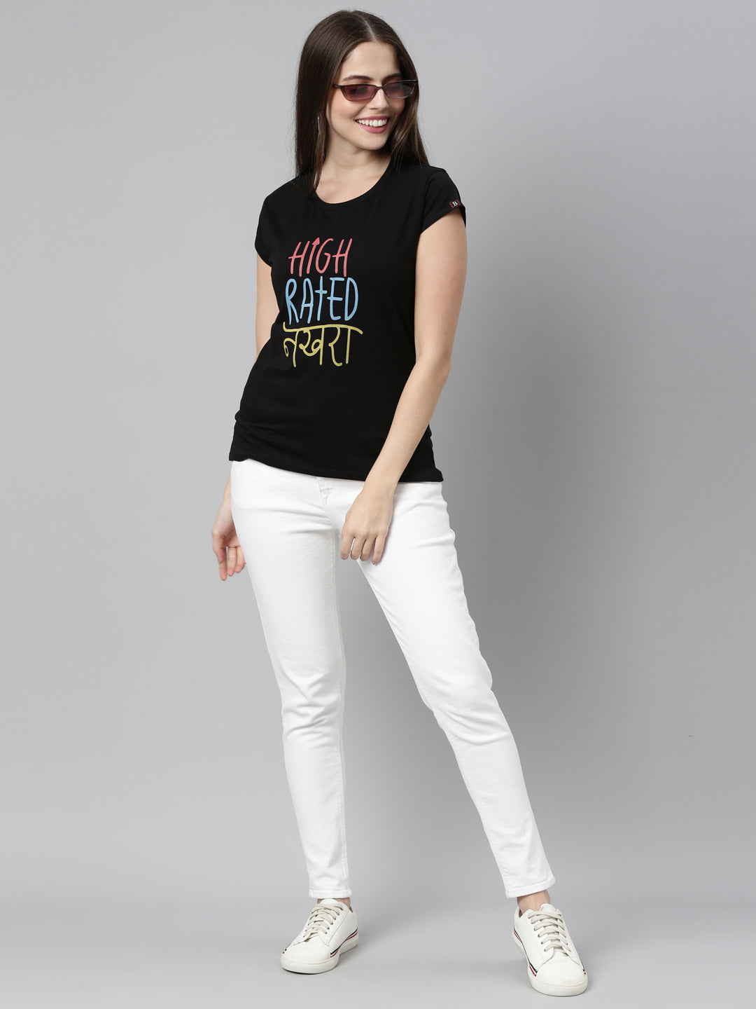 High Rated Nakhra T-Shirt Women's Graphic Tees Bushirt