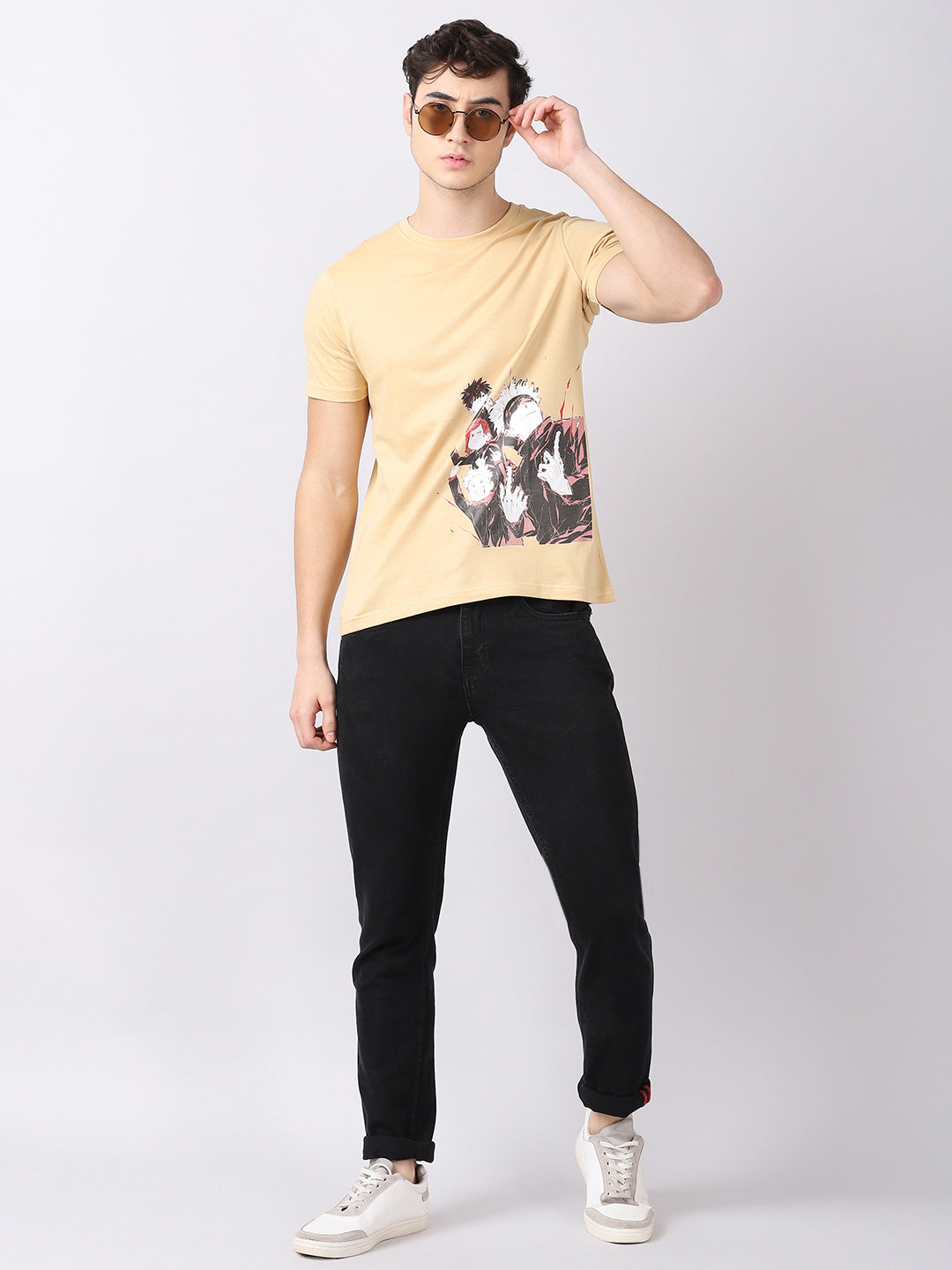 Jujutsu Anime Guys Anime T-Shirt Graphic T-Shirts Bushirt