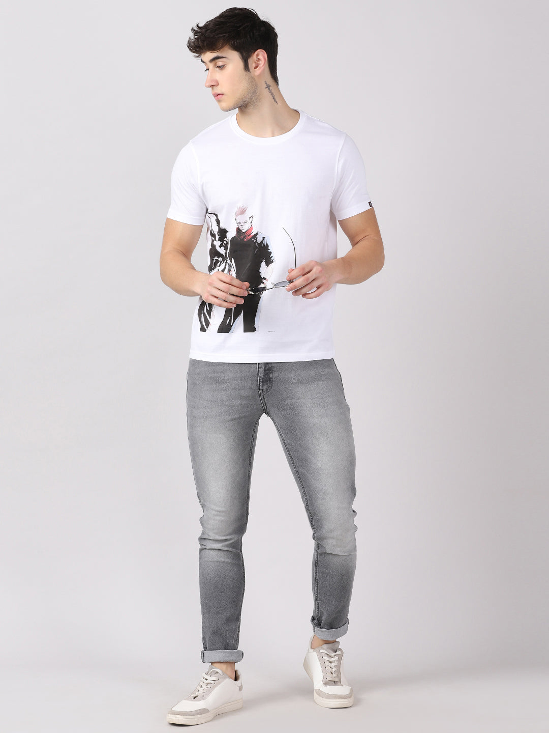 Sukuna Itadori Yuji Heart - Jujutsu Kaisen Anime T-Shirt Graphic T-Shirts Bushirt