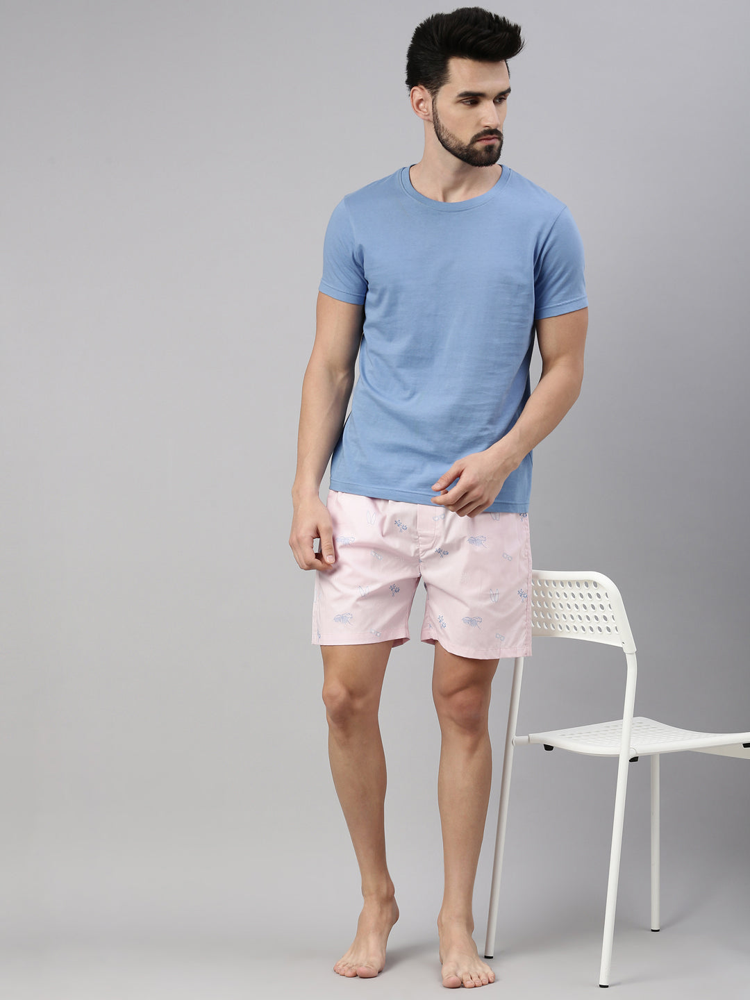 Beach Baby Pink Boxers Boxers Bushirt