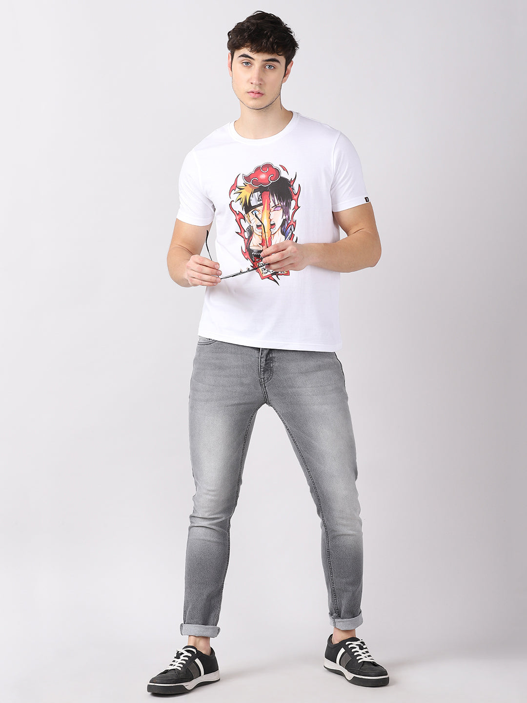 Sasuke Naruto - Naruto Anime T-Shirt Graphic T-Shirts Bushirt