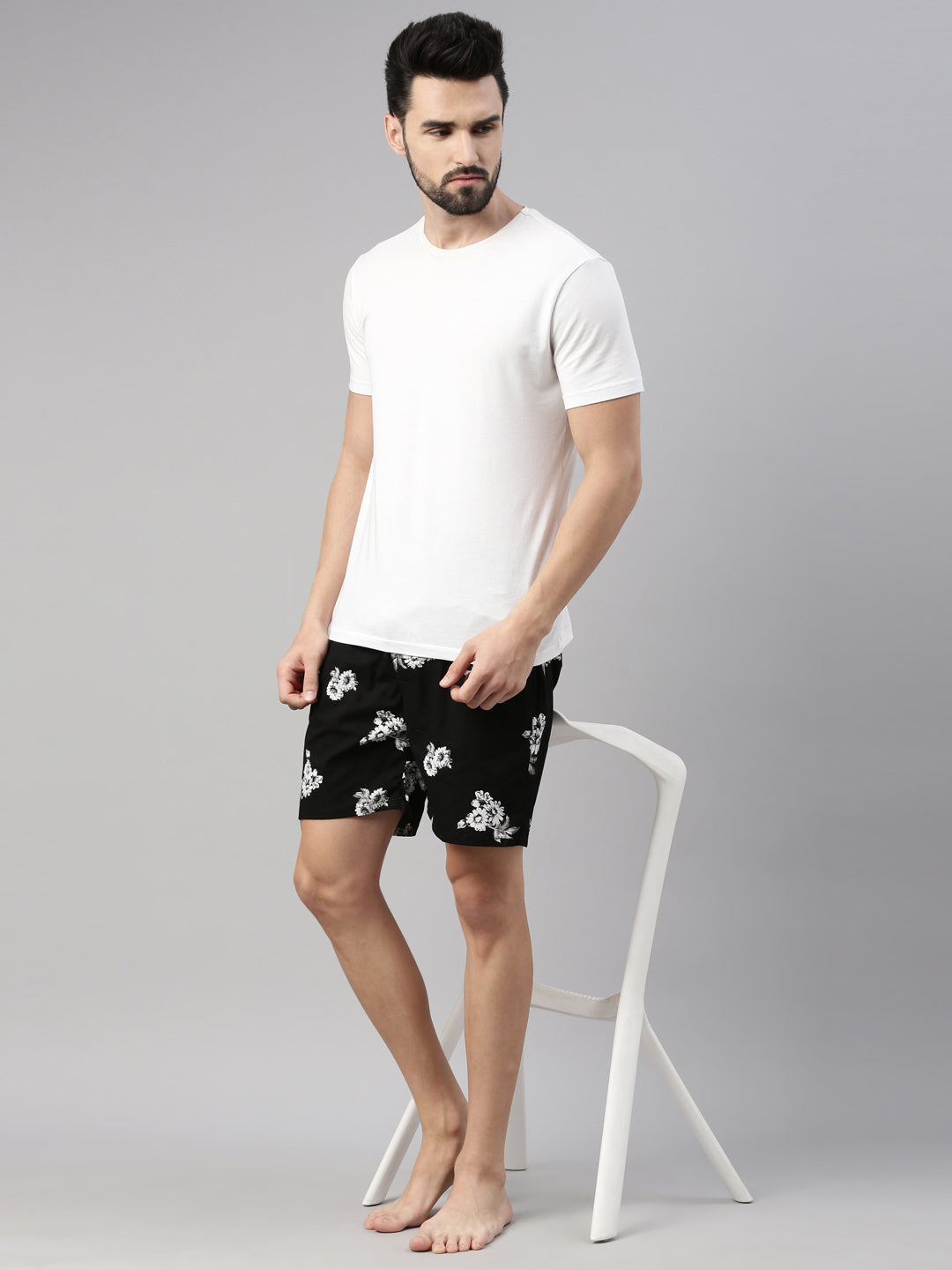 Floral Black Boxers Boxers Bushirt