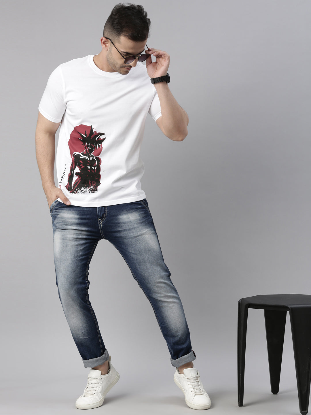 Goku Agression - Dragon Ball Z  T-Shirt Graphic T-Shirts Bushirt