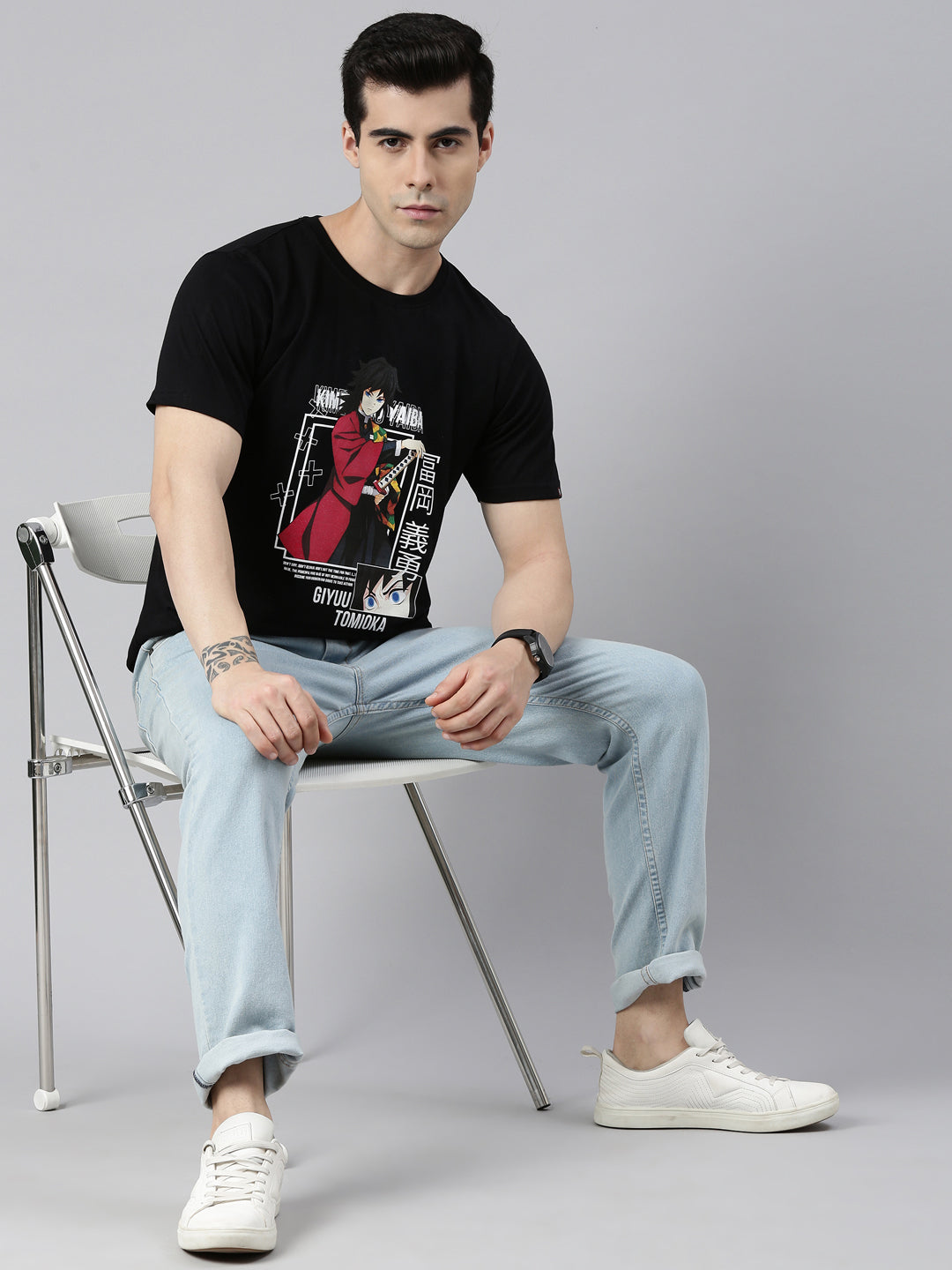 Demon Slayer - Kimetsu no Yaiba Anime T-Shirt Graphic T-Shirts Bushirt