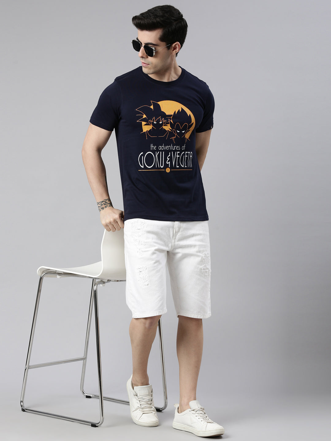 Goku Vegeta Anime T-Shirt Graphic T-Shirts Bushirt
