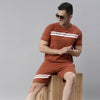 Bliss Brown Co-Ords Regular Size Co-Ords Bushirt