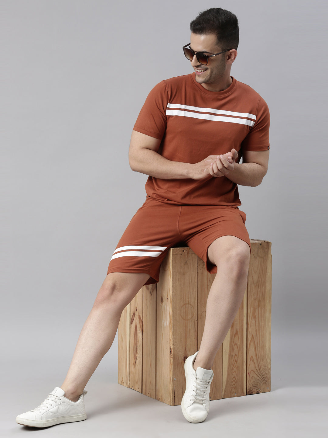 Bliss Brown Co-Ords Co-Ords Bushirt