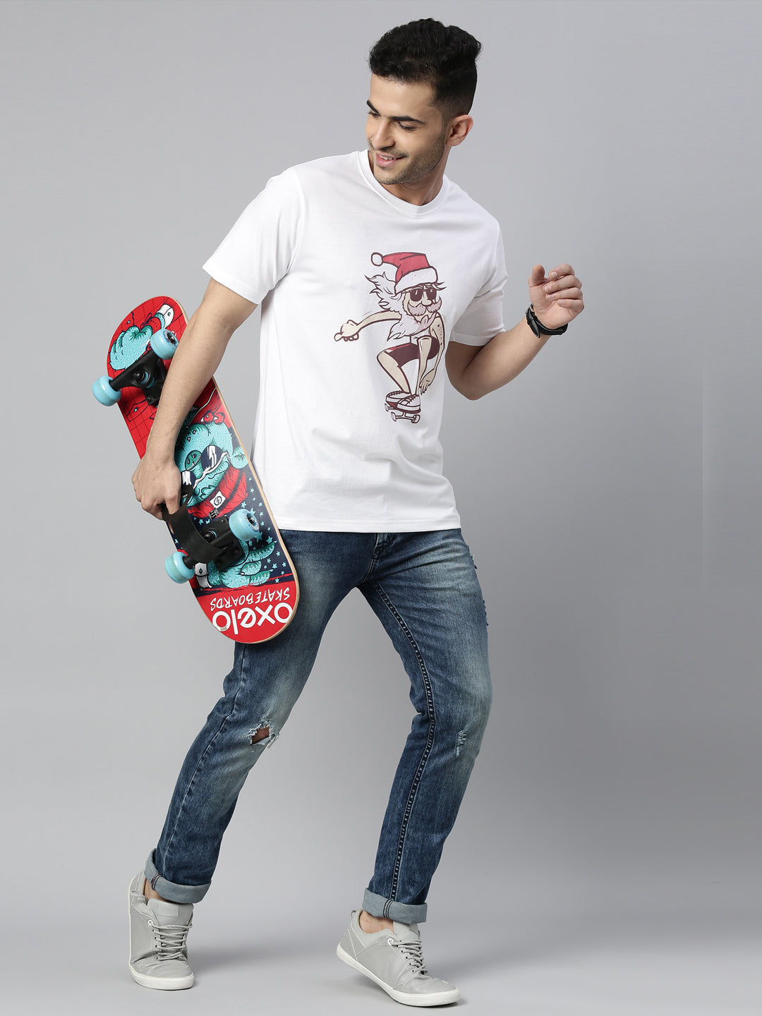 Cool Santa T-Shirt Graphic T-Shirts Bushirt