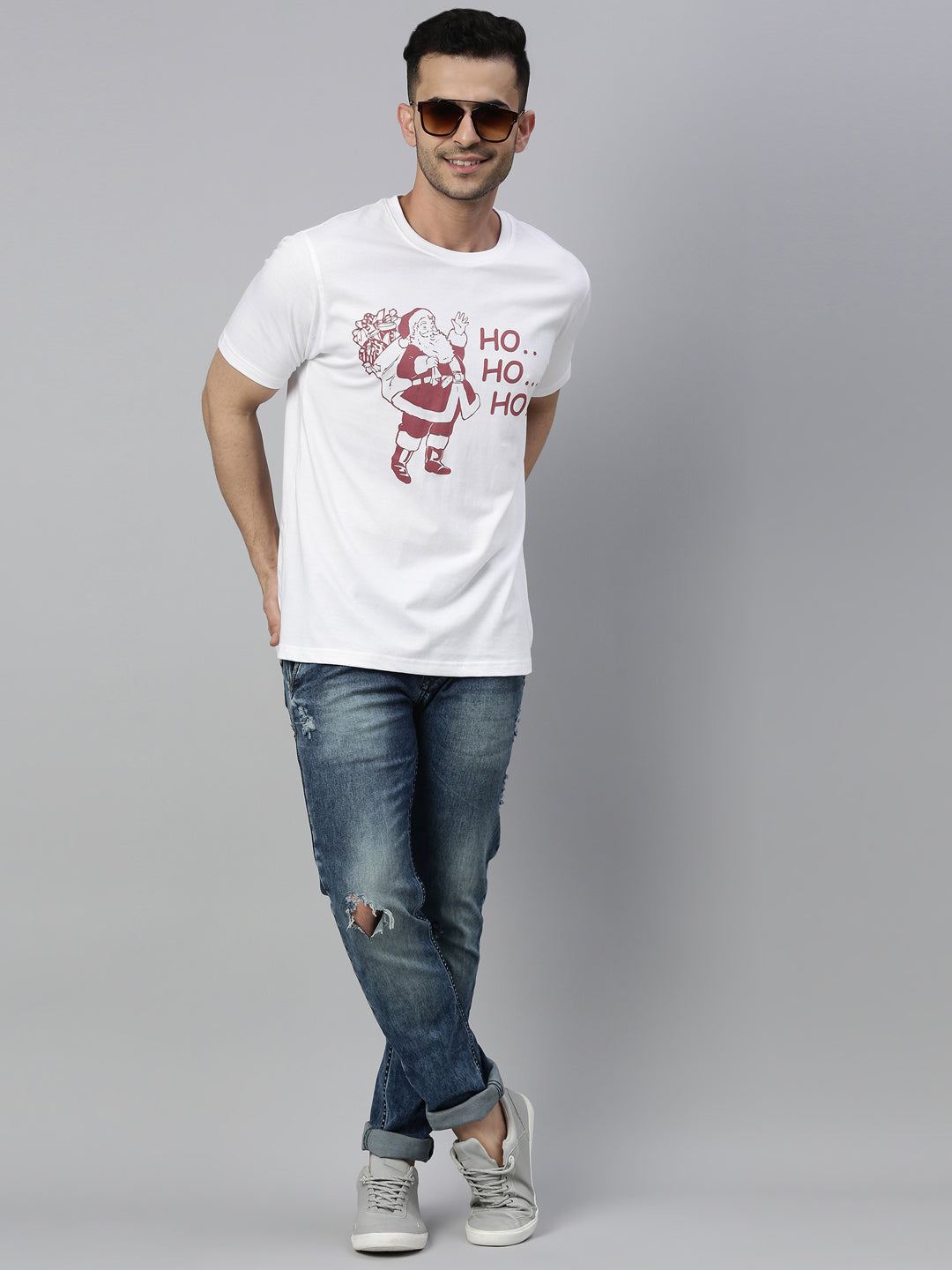 Ho Ho Ho!! Santa T-Shirt Graphic T-Shirts Bushirt