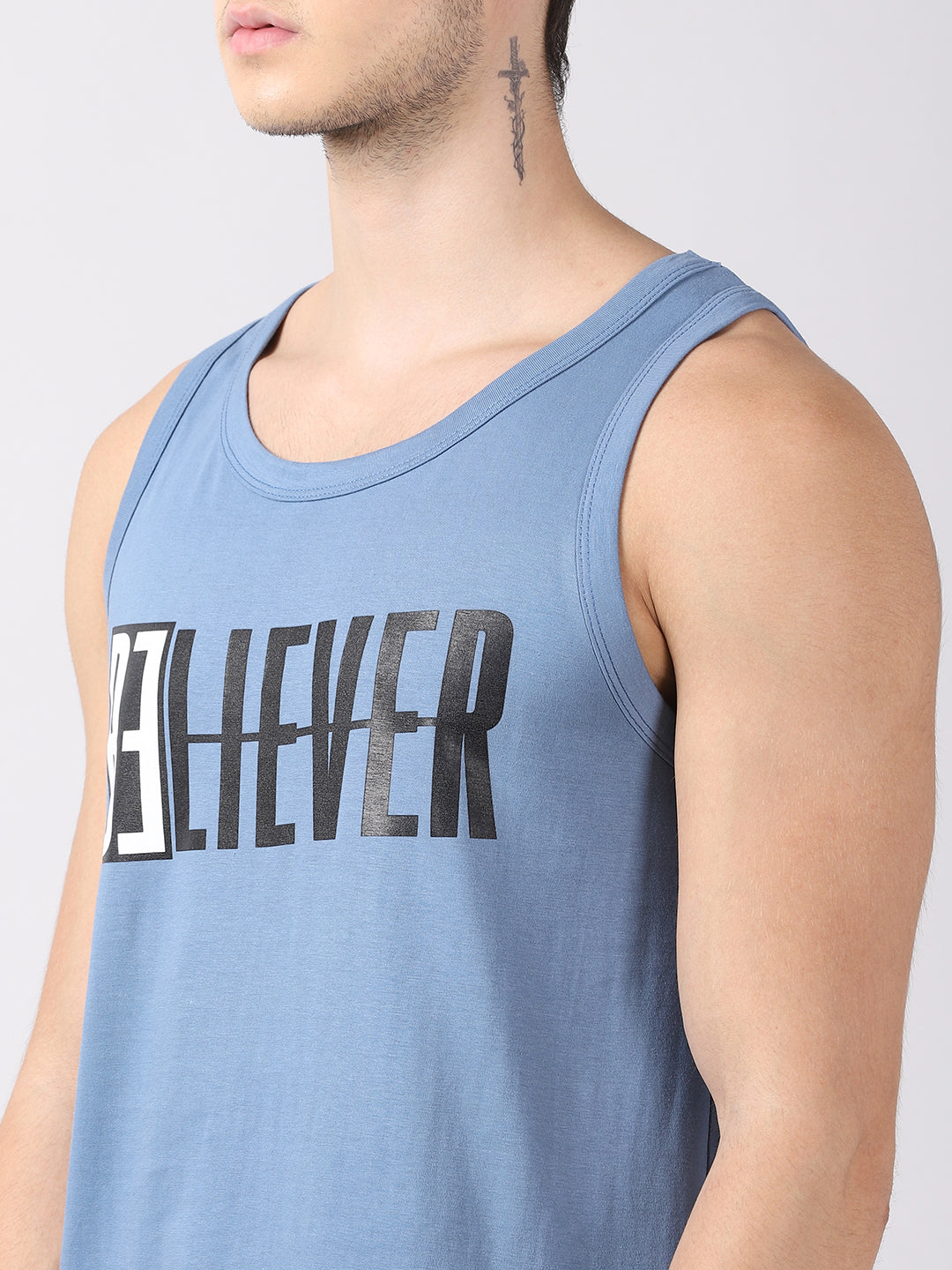 Beliver Sleeveless T-Shirt Vest Bushirt