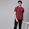 Cranberry Tipped Polo T-Shirt Polo Tees Bushirt
