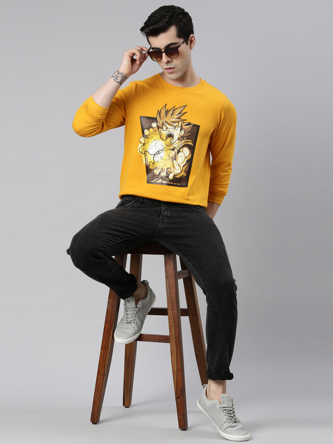 Dragon Ball Z - Power Through Anime T-Shirt Graphic T-Shirts Bushirt