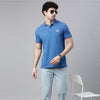 Ocean Mélange Tipped Polo T-Shirt Polo Tees Bushirt
