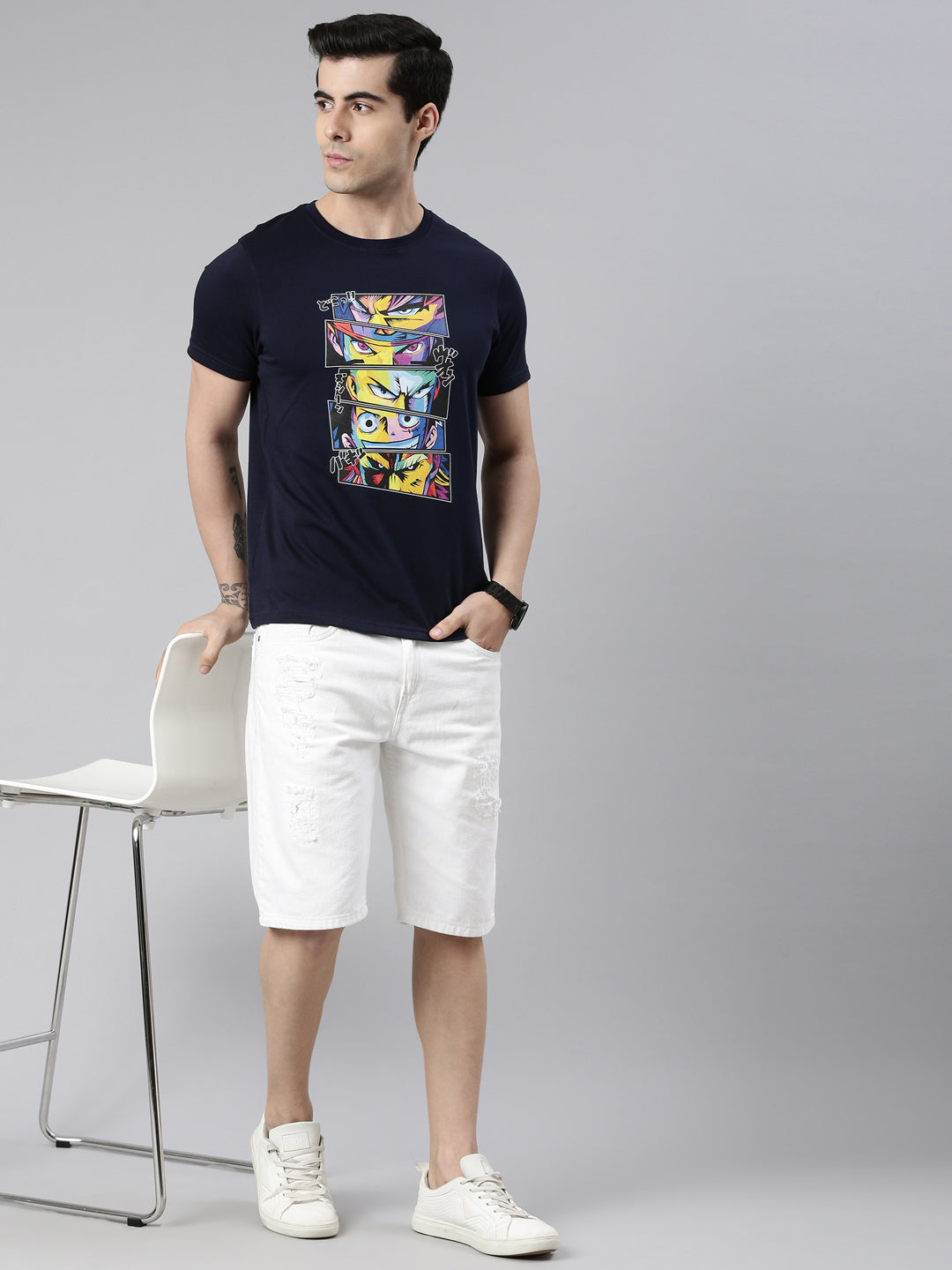 Pop Art Anime T-Shirt Graphic T-Shirts Bushirt