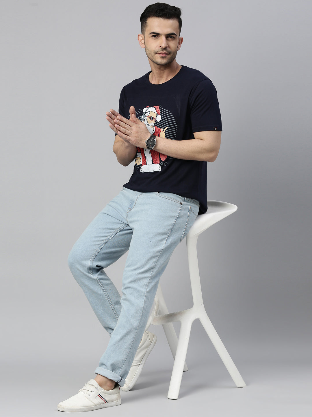 Lets Dance Santa T-Shirt Graphic T-Shirts Bushirt