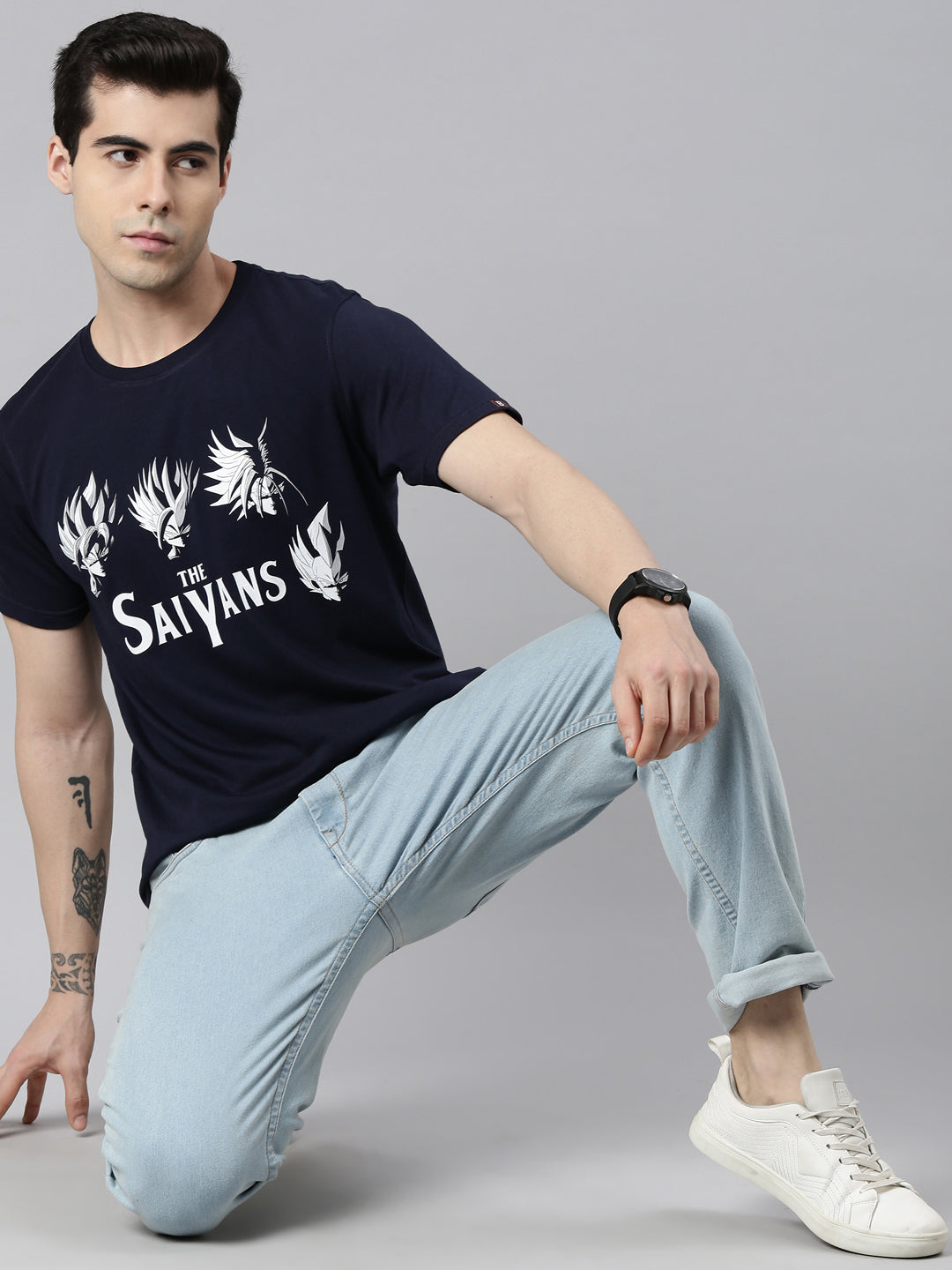 Goku Saiyans Anime T-Shirt Graphic T-Shirts Bushirt