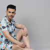 Boo!! Sky Blue Co-Ords Regular Size Co-Ords Bushirt