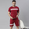 Bliss Maroon Co-Ords Regular Size Co-Ords Bushirt