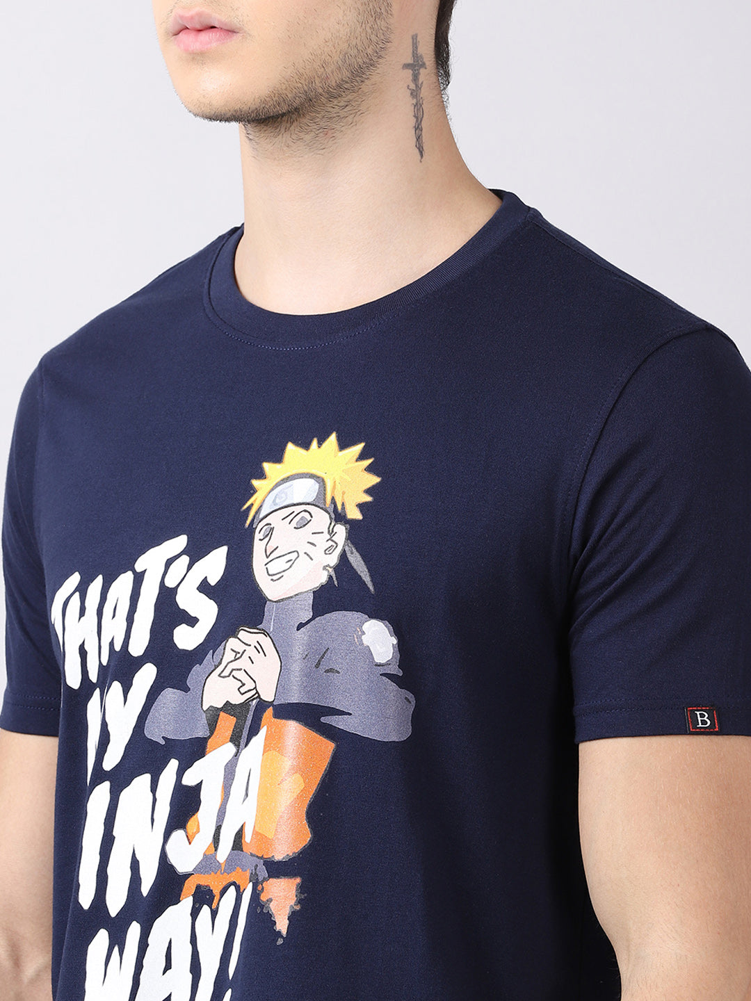 Naruto Ninja Way Epic Design Anime T-Shirt Graphic T-Shirts Bushirt
