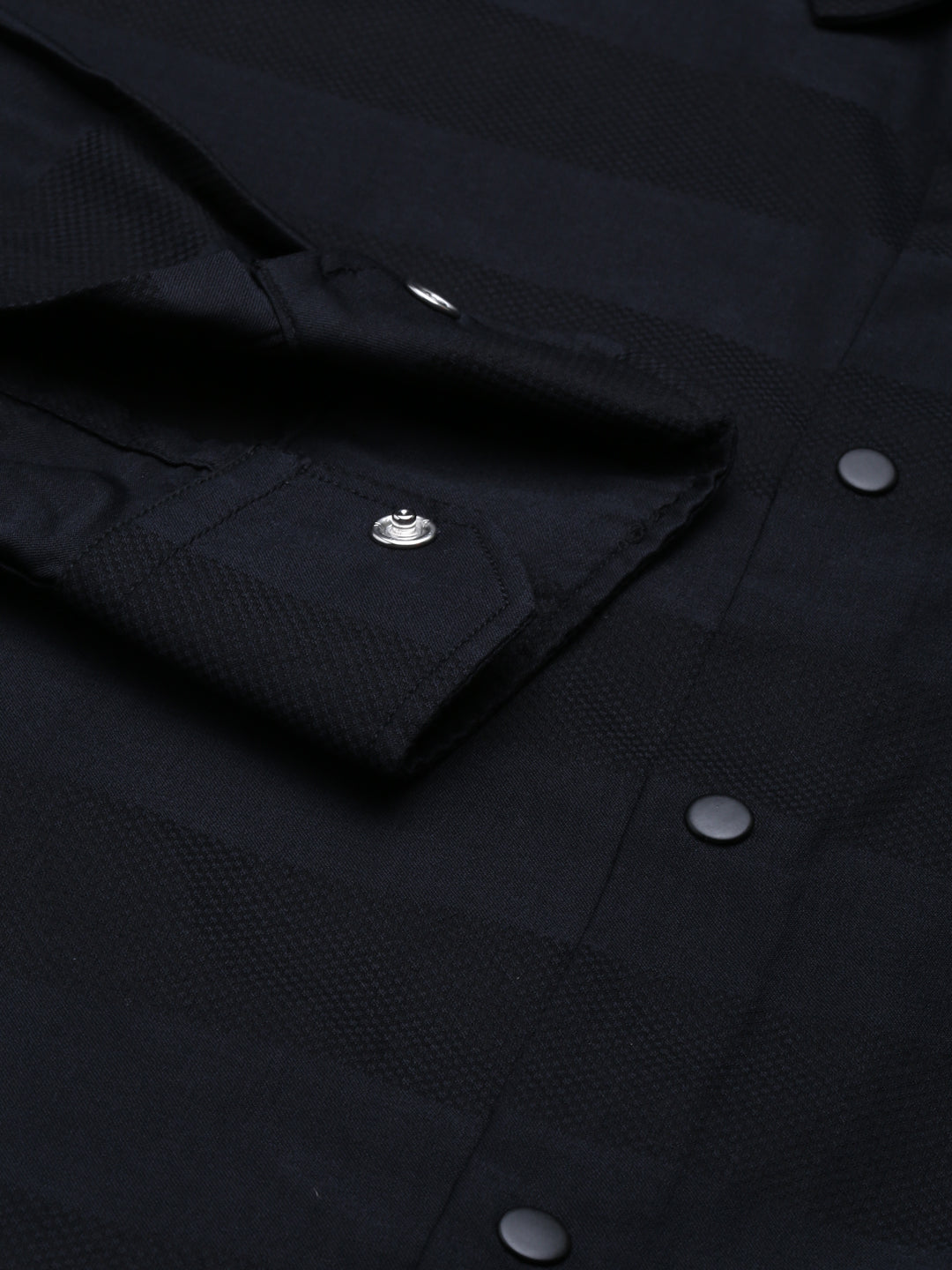 Black Solid Shirt Solid Shirt Bushirt