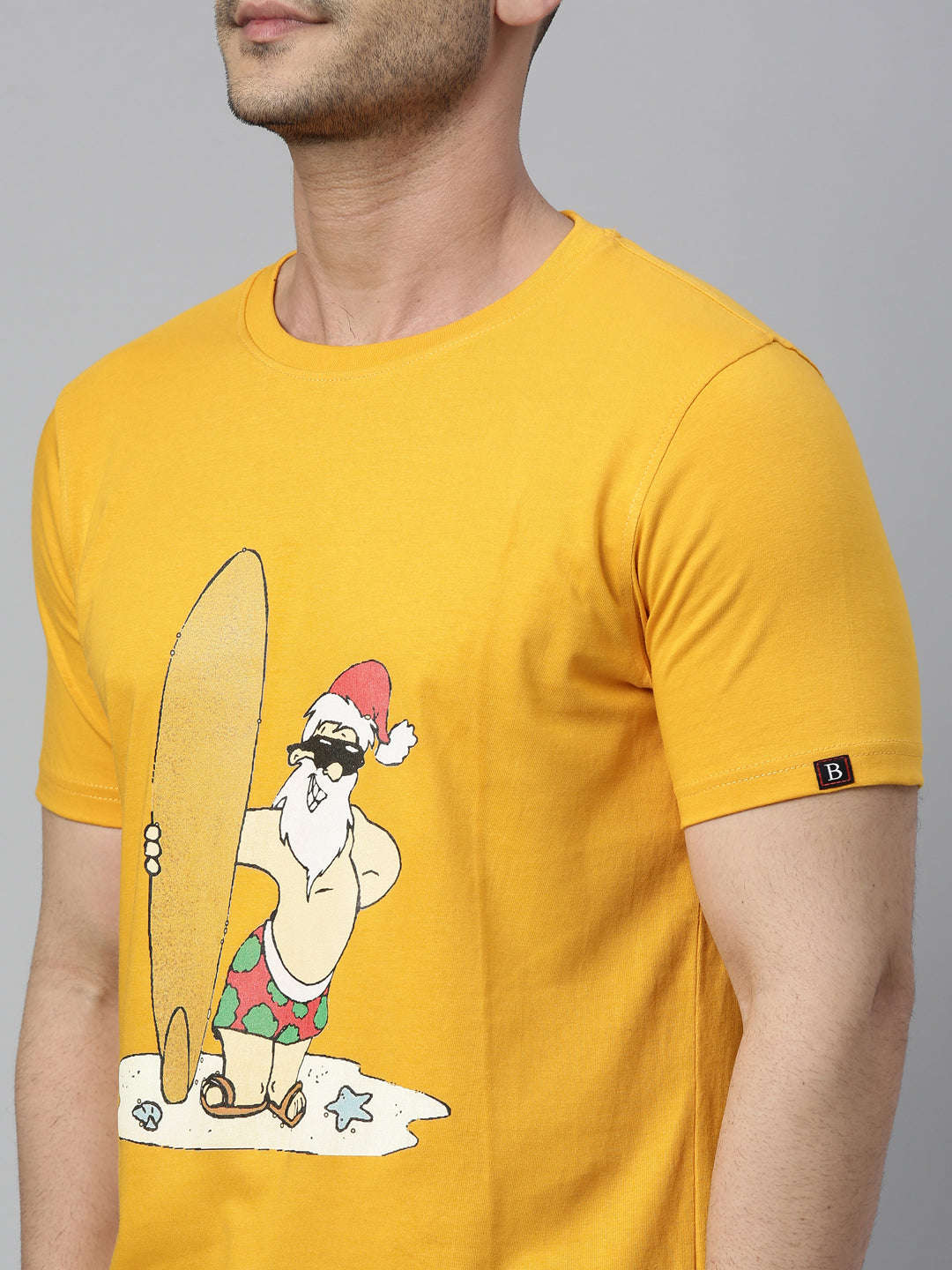 Holiday Mood Santa T-Shirt Graphic T-Shirts Bushirt