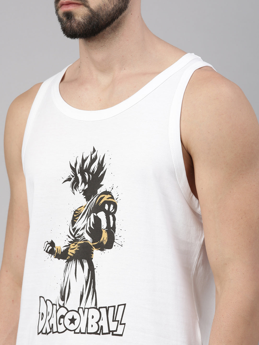 Super Saiyan Goku - Dragon Ball Z Anime Sleeveless T-Shirt Vest Bushirt