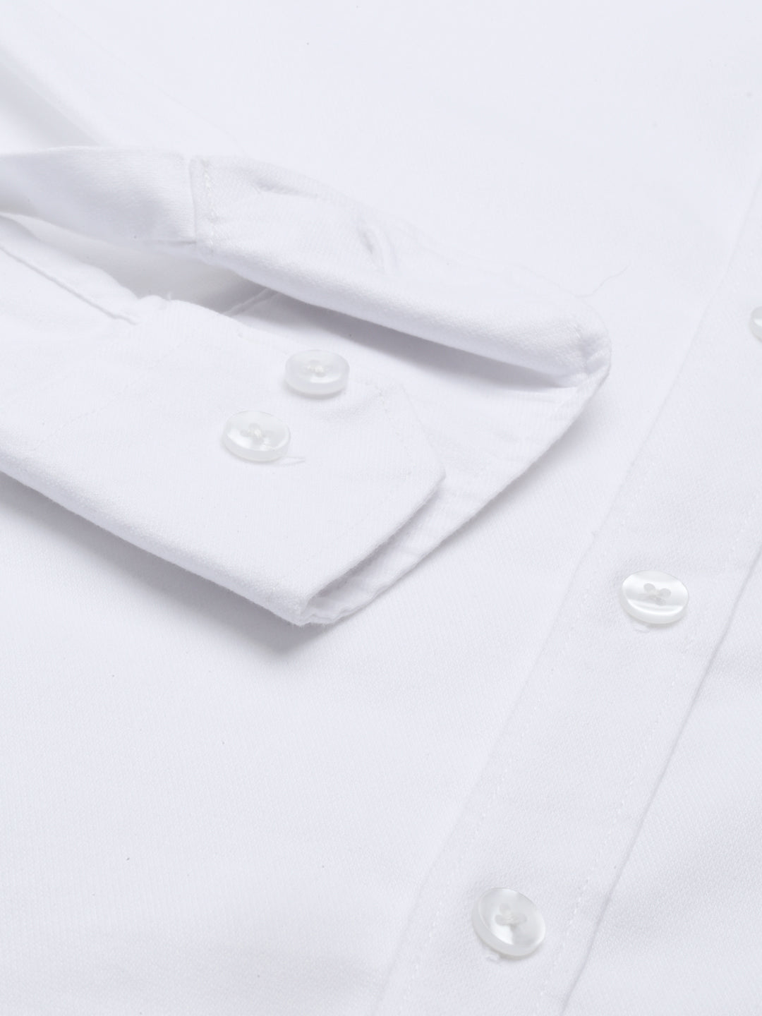 White Solid Casual Shirt Solid Shirt Bushirt