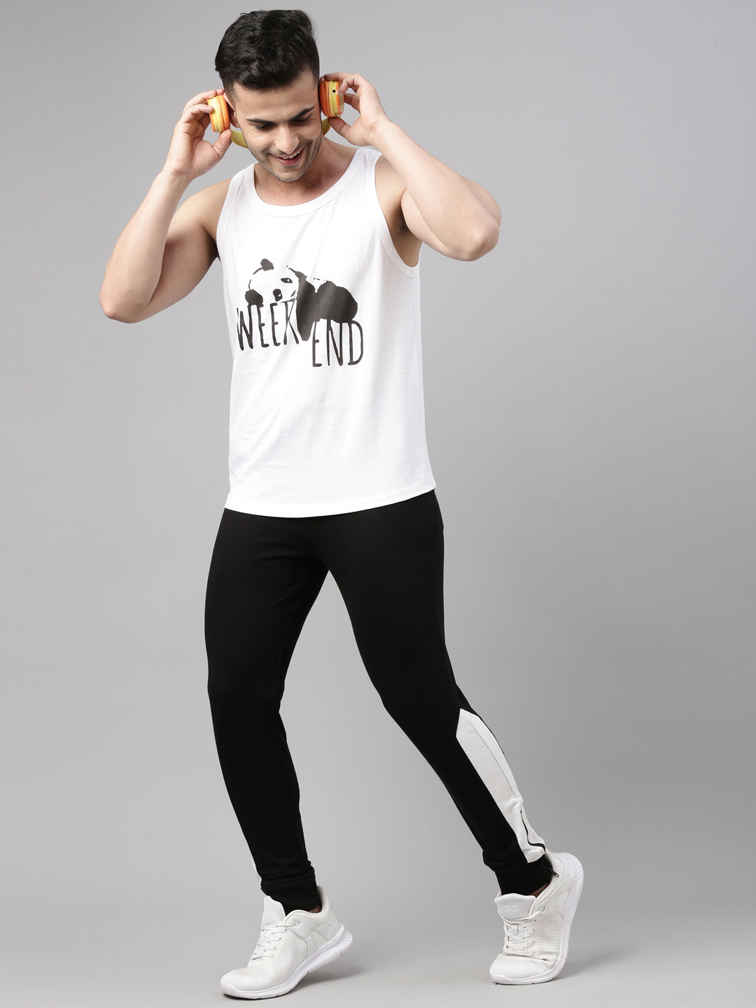 Weekend Sleeveless T Shirt Vest Bushirt
