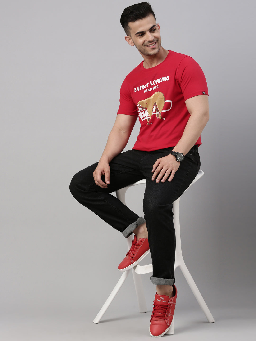 Energy Loading T Shirt Graphic T-Shirts Bushirt