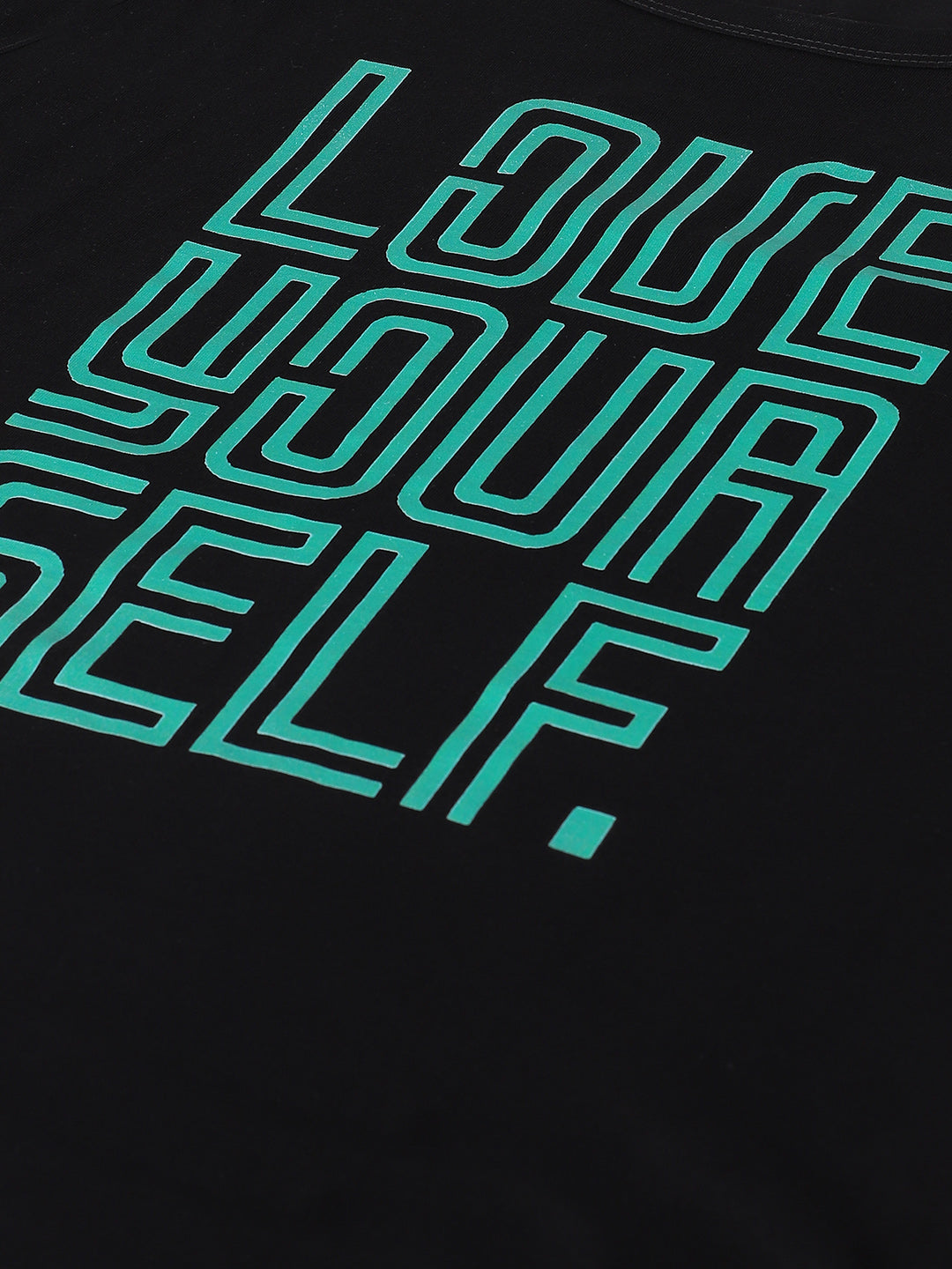 Love Ur Self Sleeveless T-Shirt Vest Bushirt