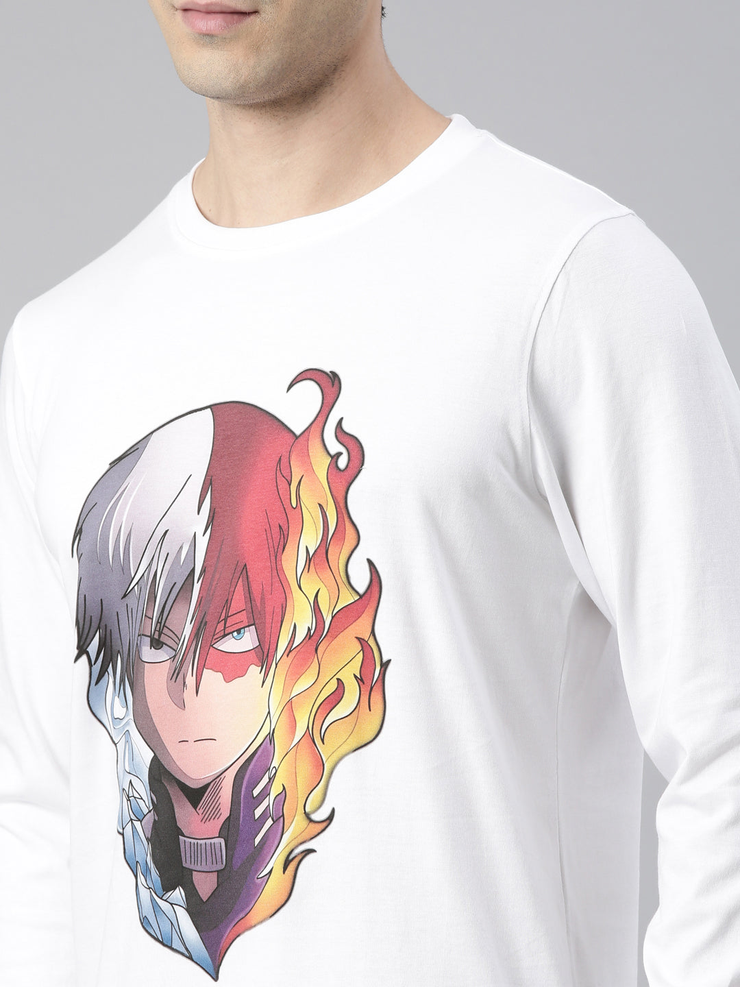 My Hero Academia - Shoto Todoroki Anime T-Shirt Graphic T-Shirts Bushirt