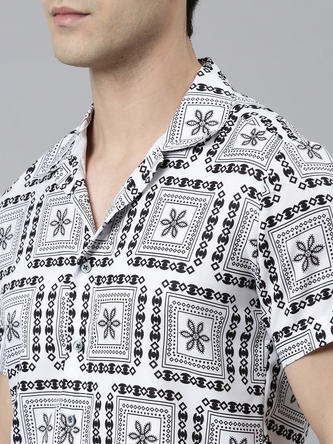 Street Paisley Shirt Printed Shirt Bushirt