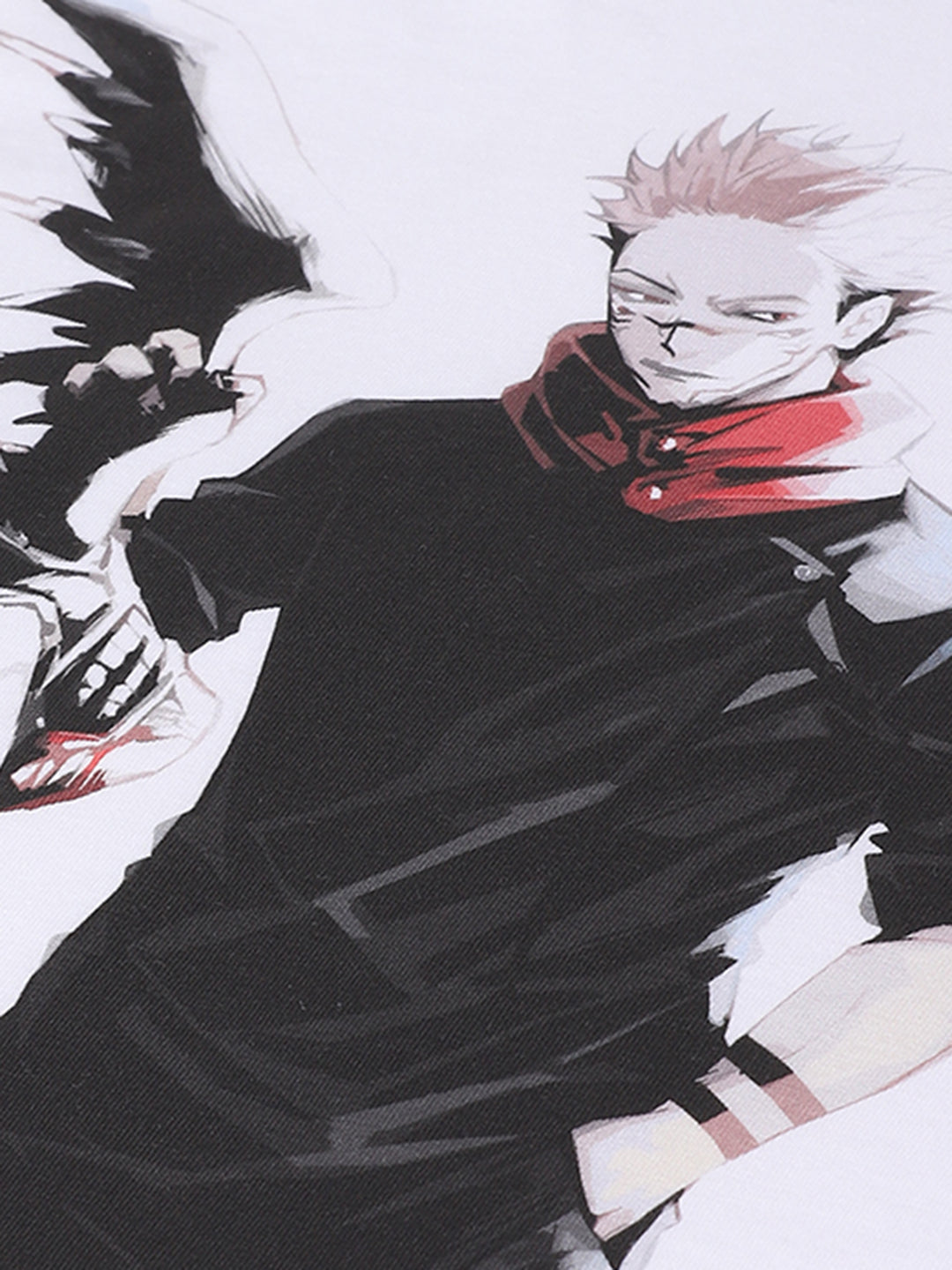Sukuna Itadori Yuji Heart - Jujutsu Kaisen Anime T-Shirt Full Sleeves Bushirt