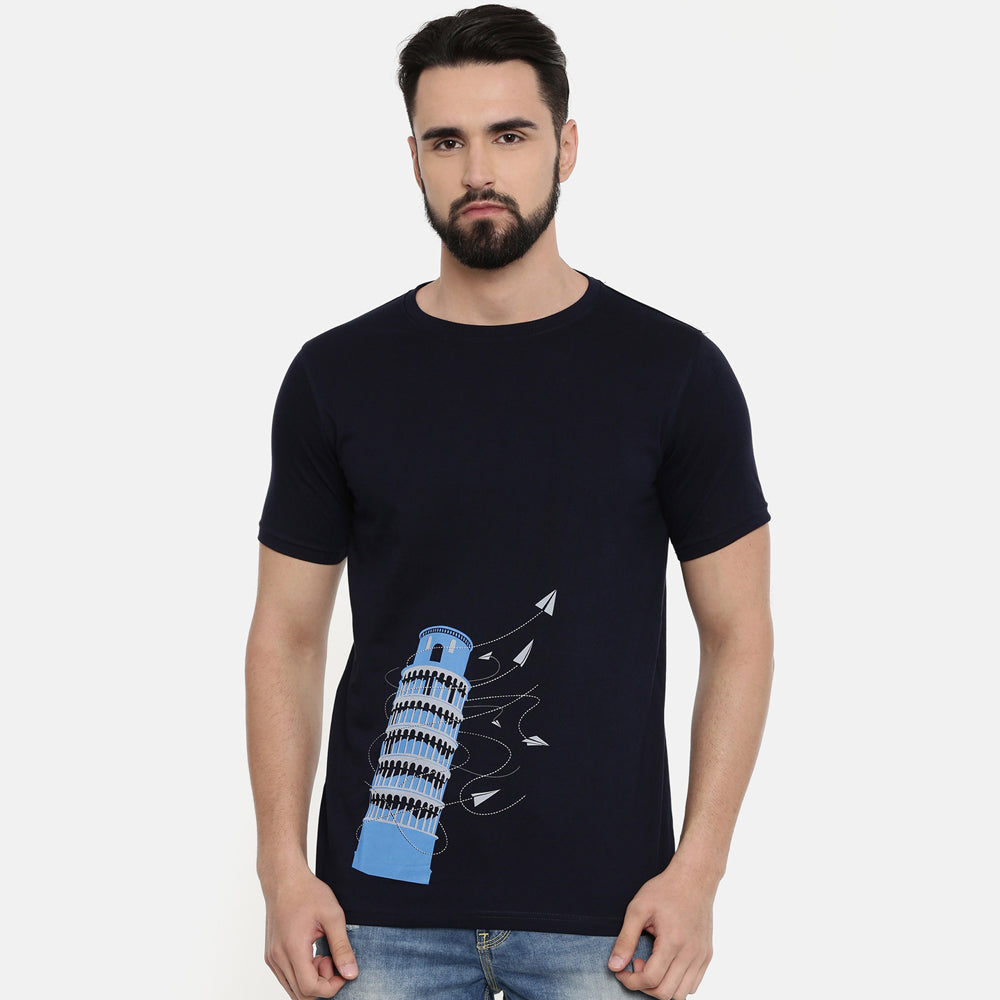 Leaning Tower T Shirt Graphic T-Shirts Bushirt
