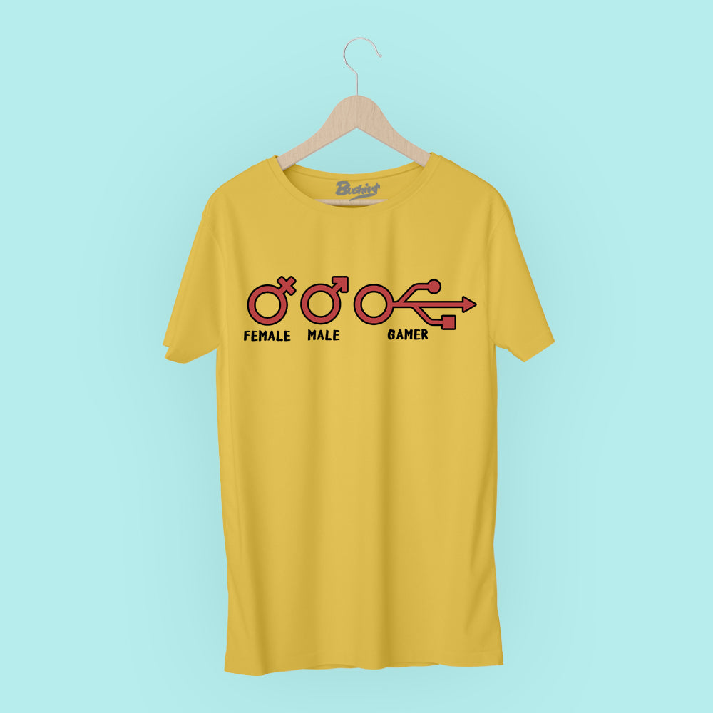 Male Female T-Shirt Graphic T-Shirts Bushirt