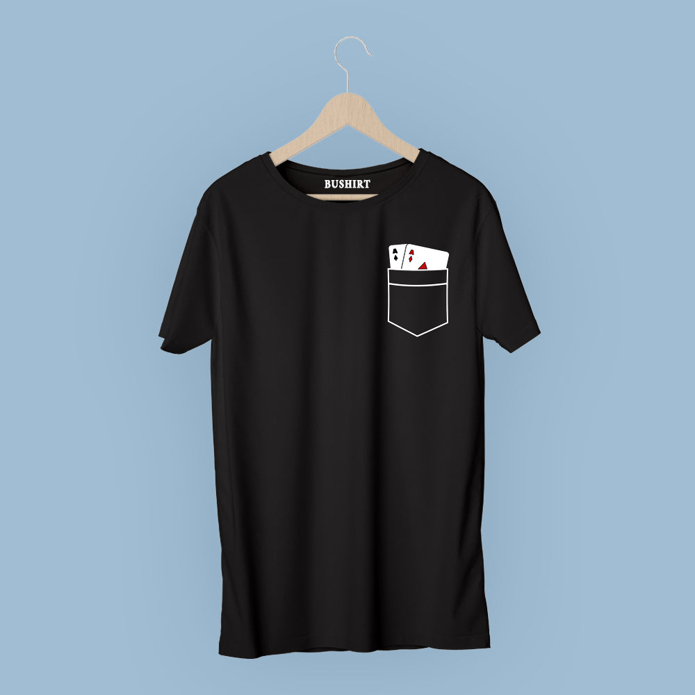 Pocket Aces T-Shirt Graphic T-Shirts Bushirt