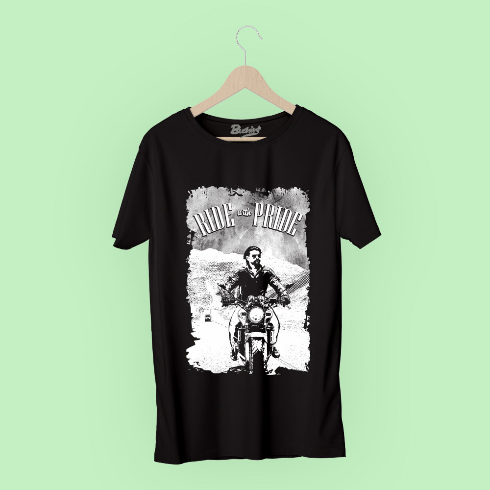 Ride With Pride T-Shirt Graphic T-Shirts Bushirt