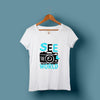 See the World T-Shirt Women's Graphic Tees Bushirt